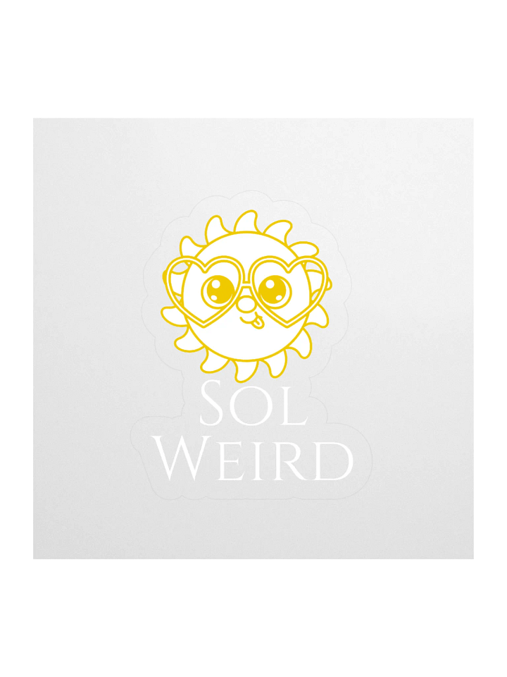 Sol Weird Sticker product image (1)