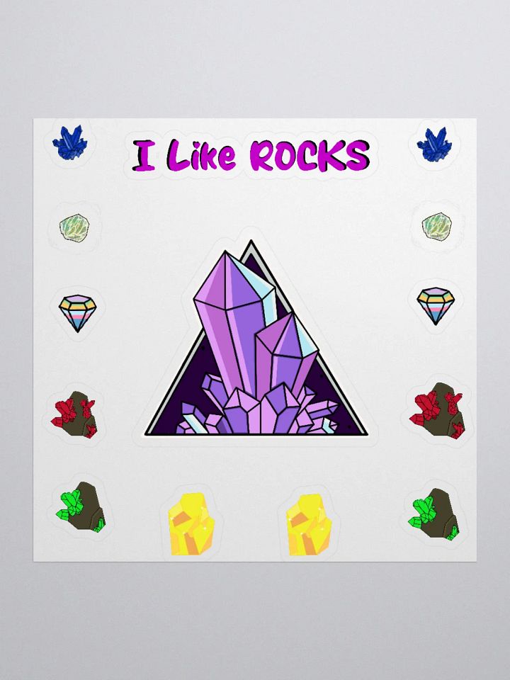 I Like Rocks Variety stickers product image (2)