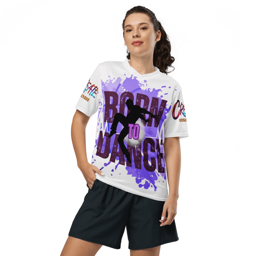 Dynamic Born to Dance His Silhouette All-Over Print Jersey product image (8)