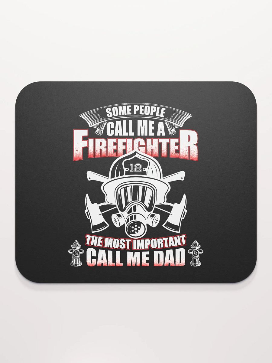 Firefighter Dad - Mouse Pad product image (2)