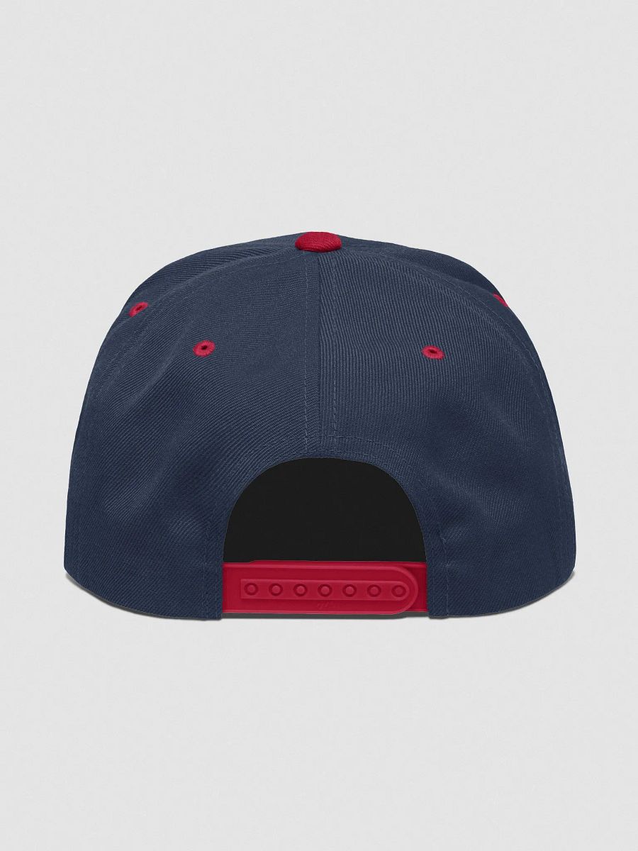 Leaping Pig Logo LIGHT (Yupoong Wool Blend Snapback Cap) product image (74)