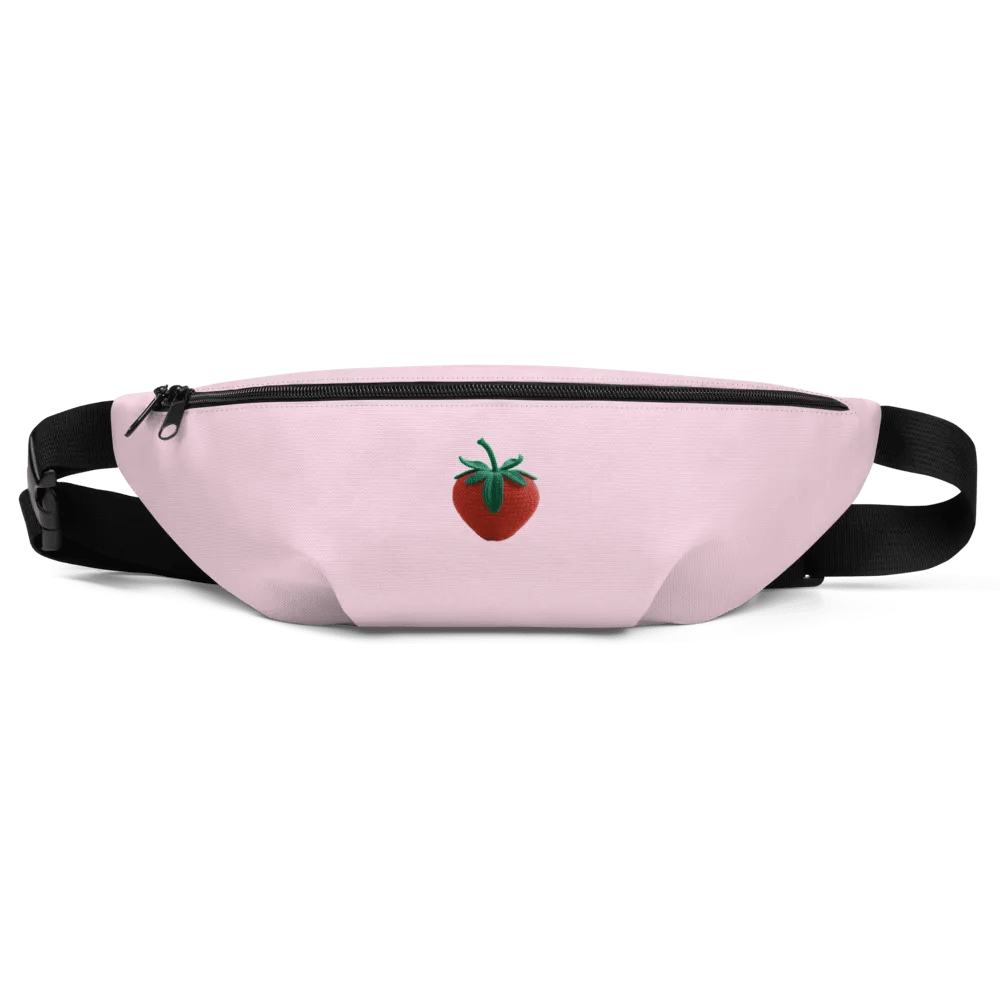 CozyAvocado Light Pink Fanny Pack Strawberry #1 product image (6)