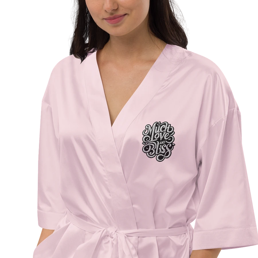 Women's Royal Satin Robe product image (9)