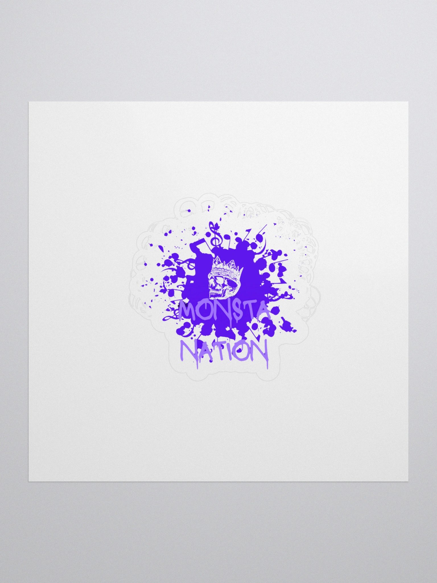 Monsta Nation "In The Paint" Sticker product image (1)