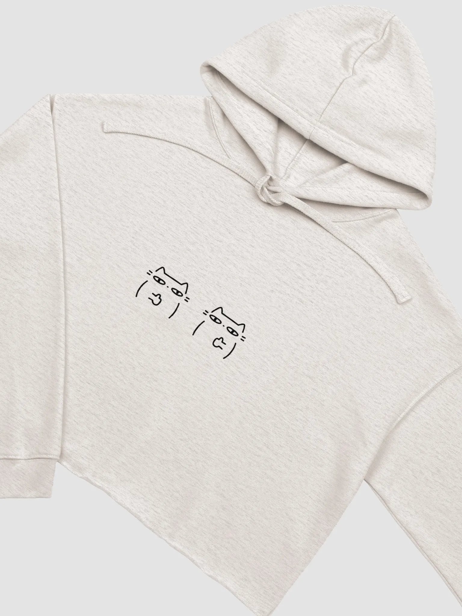 Like Gesture Cats Crop Hoodie product image (15)