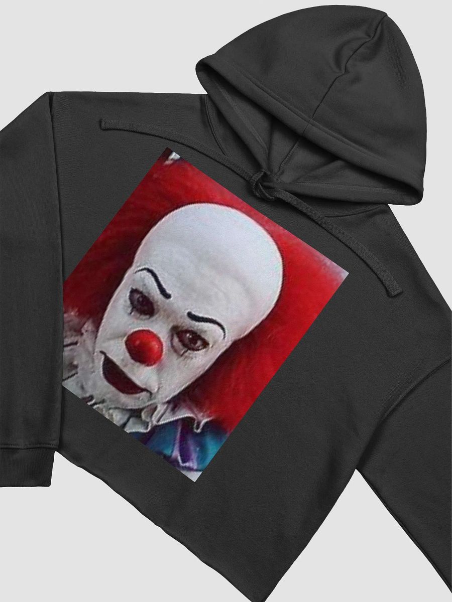 Serious Clown Fleece Crop Hoodie product image (3)