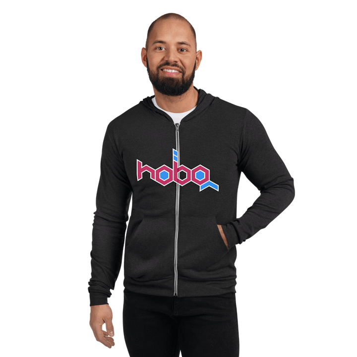 Hobo Dark Zip-Up Hoodie product image (1)
