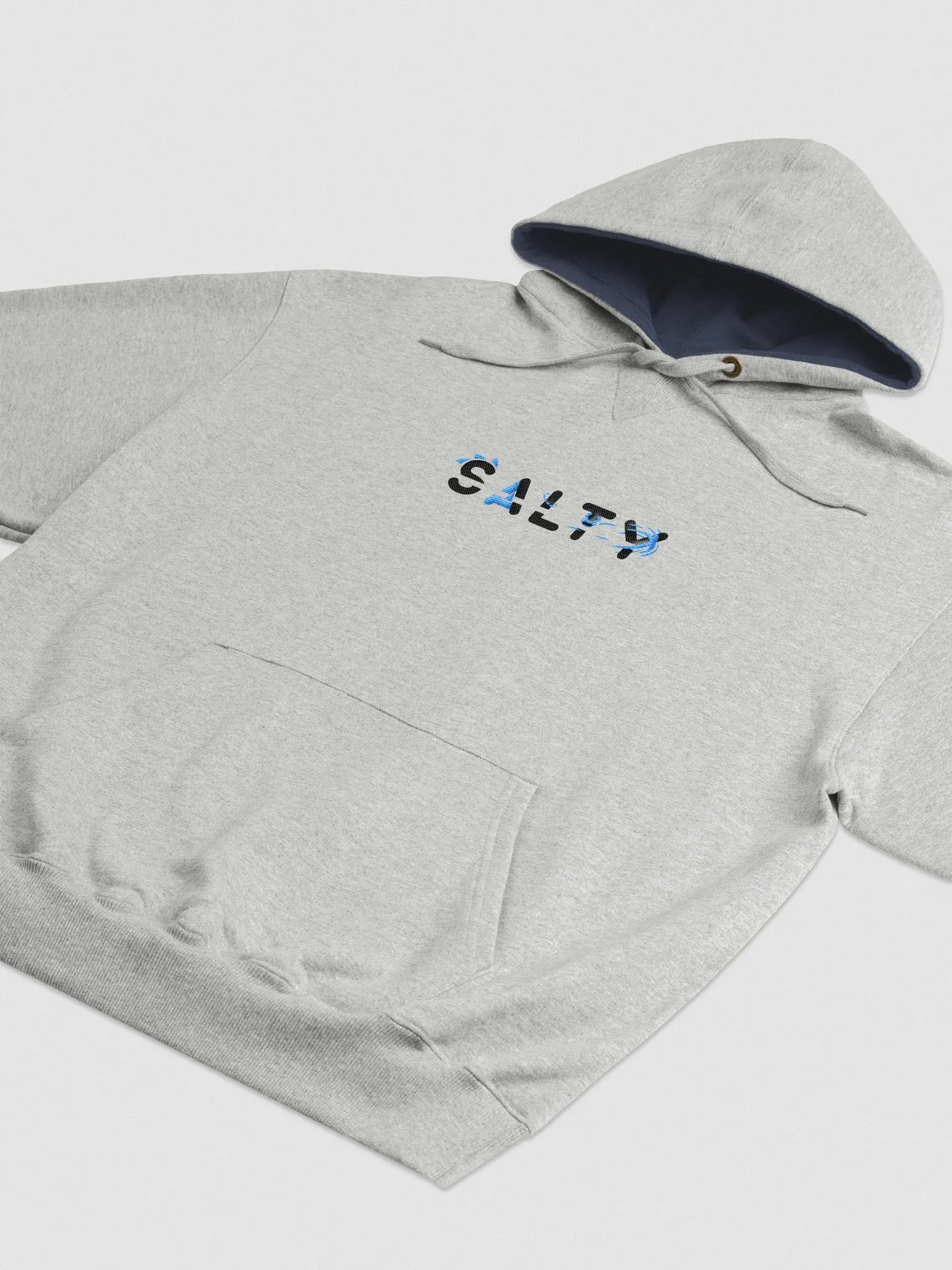 Gray Embroidered Hoodie product image (3)