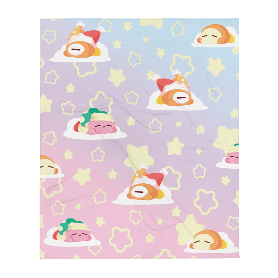Sleep Star Team Throw Blanket product image (1)