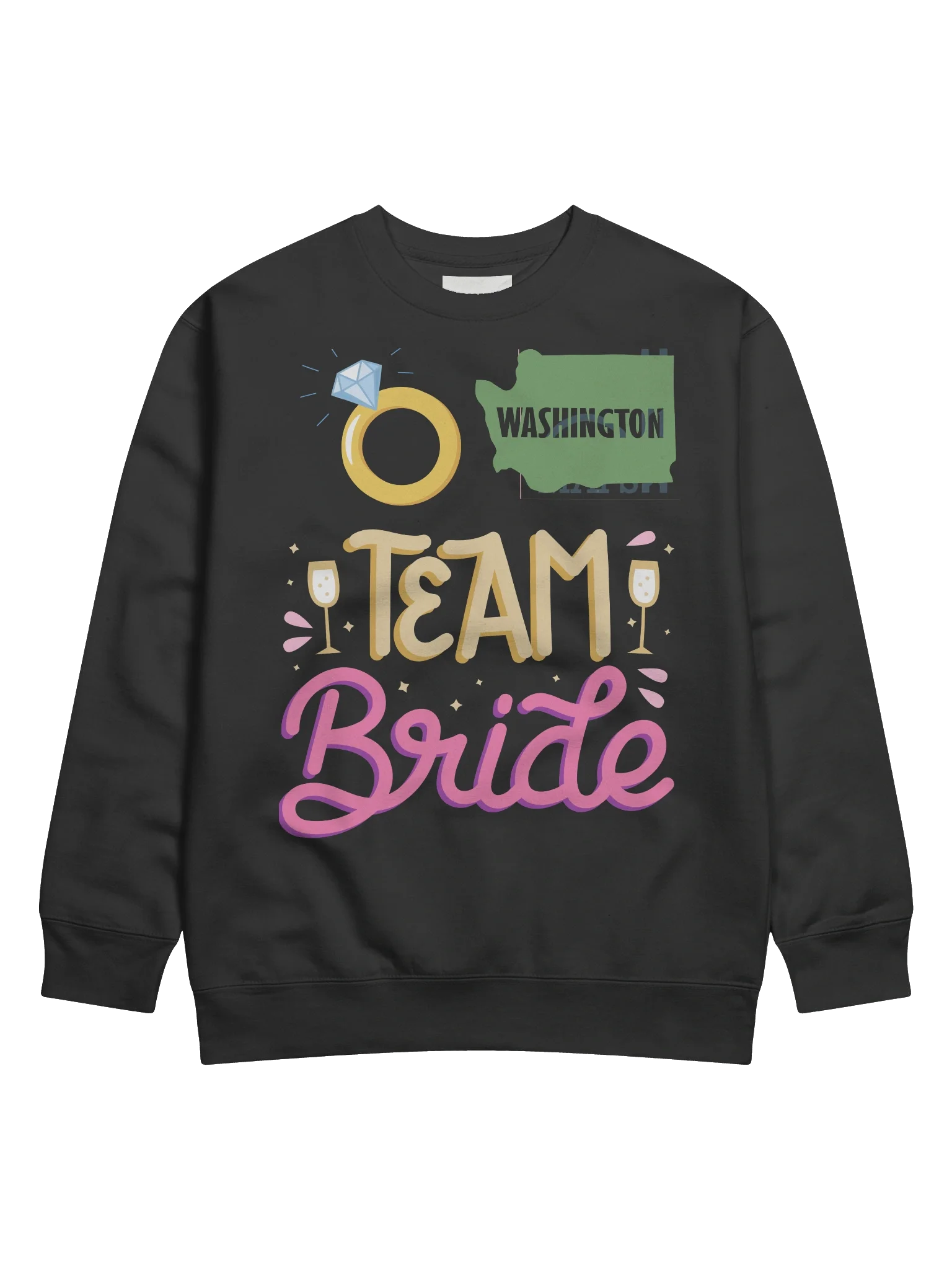 Washington *Team Bride* Premium Crew Sweatshirt product image (1)