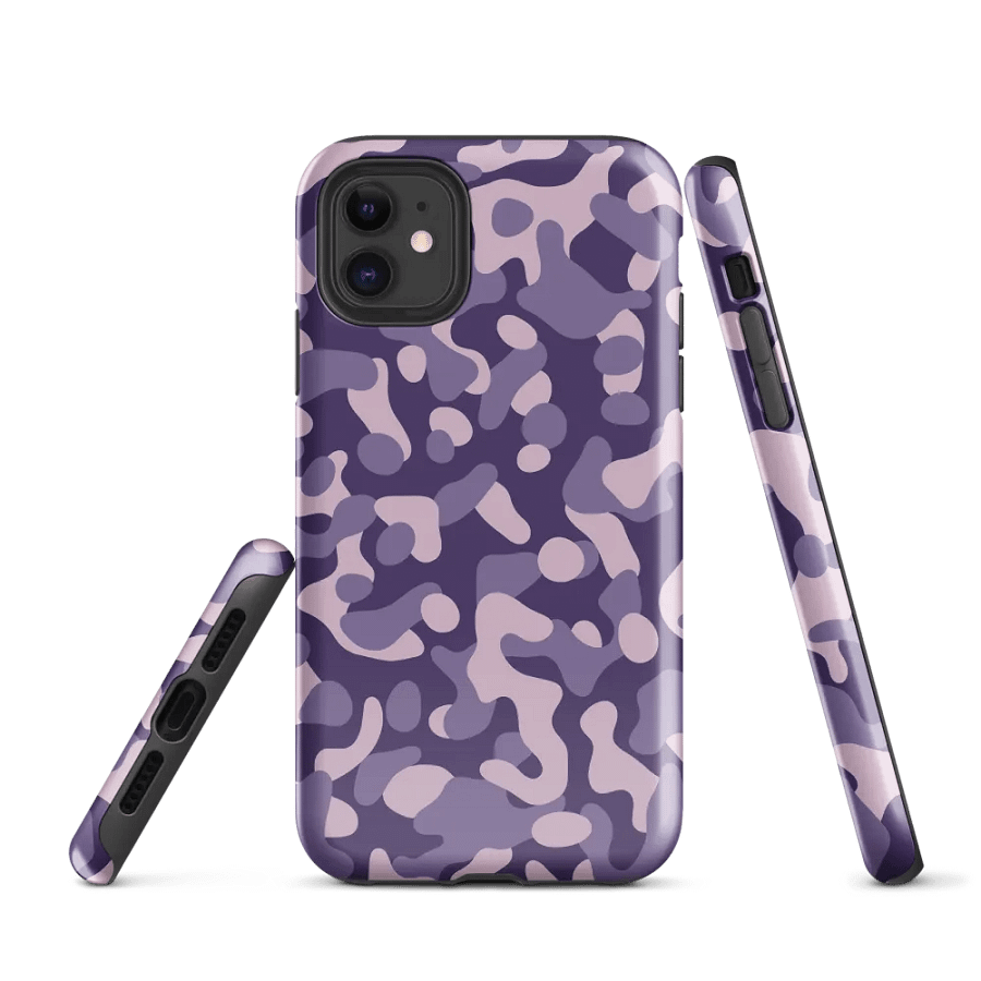 Lavender Camo Tough Case for iPhone® product image (1)