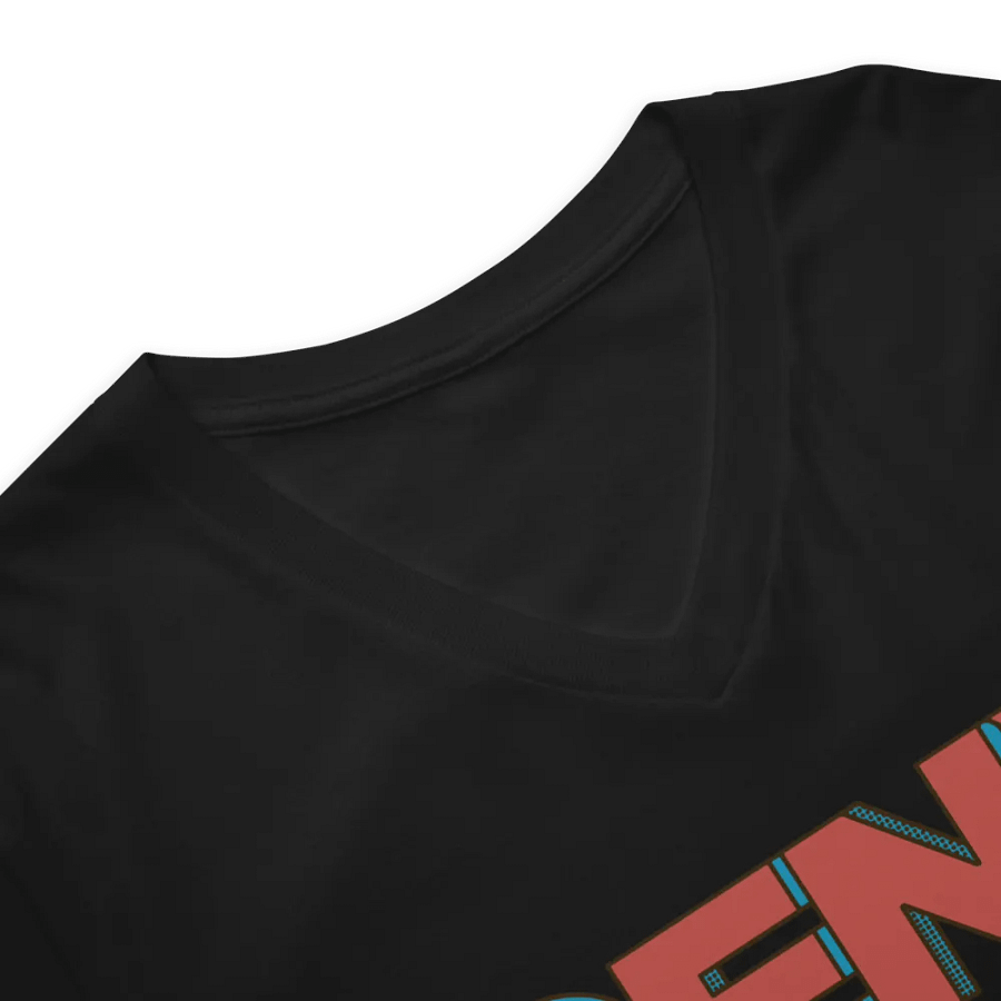 Hose Water Black V-Neck T-Shirt product image (3)