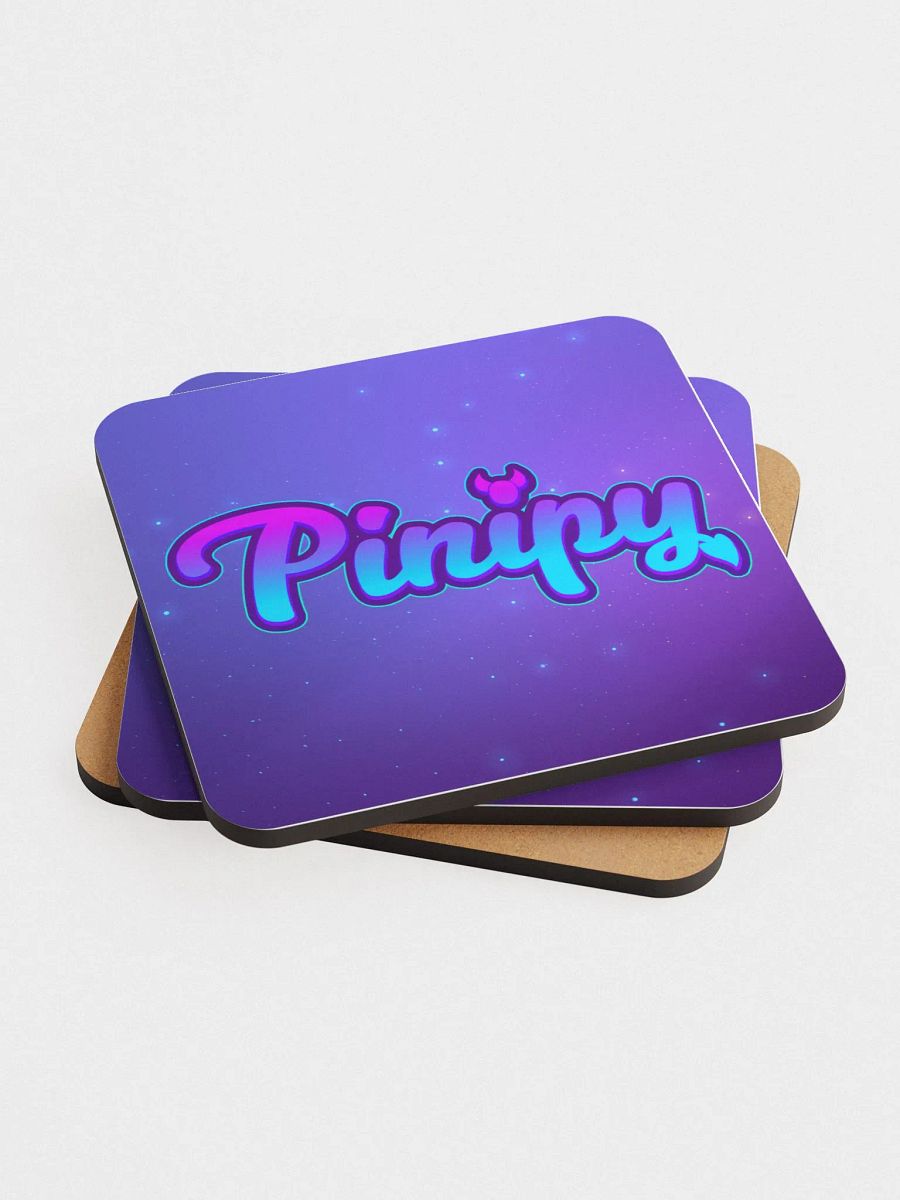 Pinipy Glossed Cork Coaster product image (3)