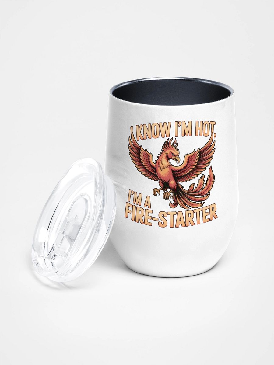 I know I'm Hot Phoenix Human Design Manifestor Tumbler product image (1)
