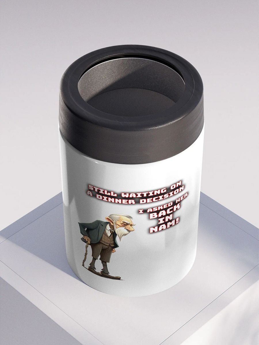 Whats For Dinner? Funny Stainless Steel Koozie product image (2)