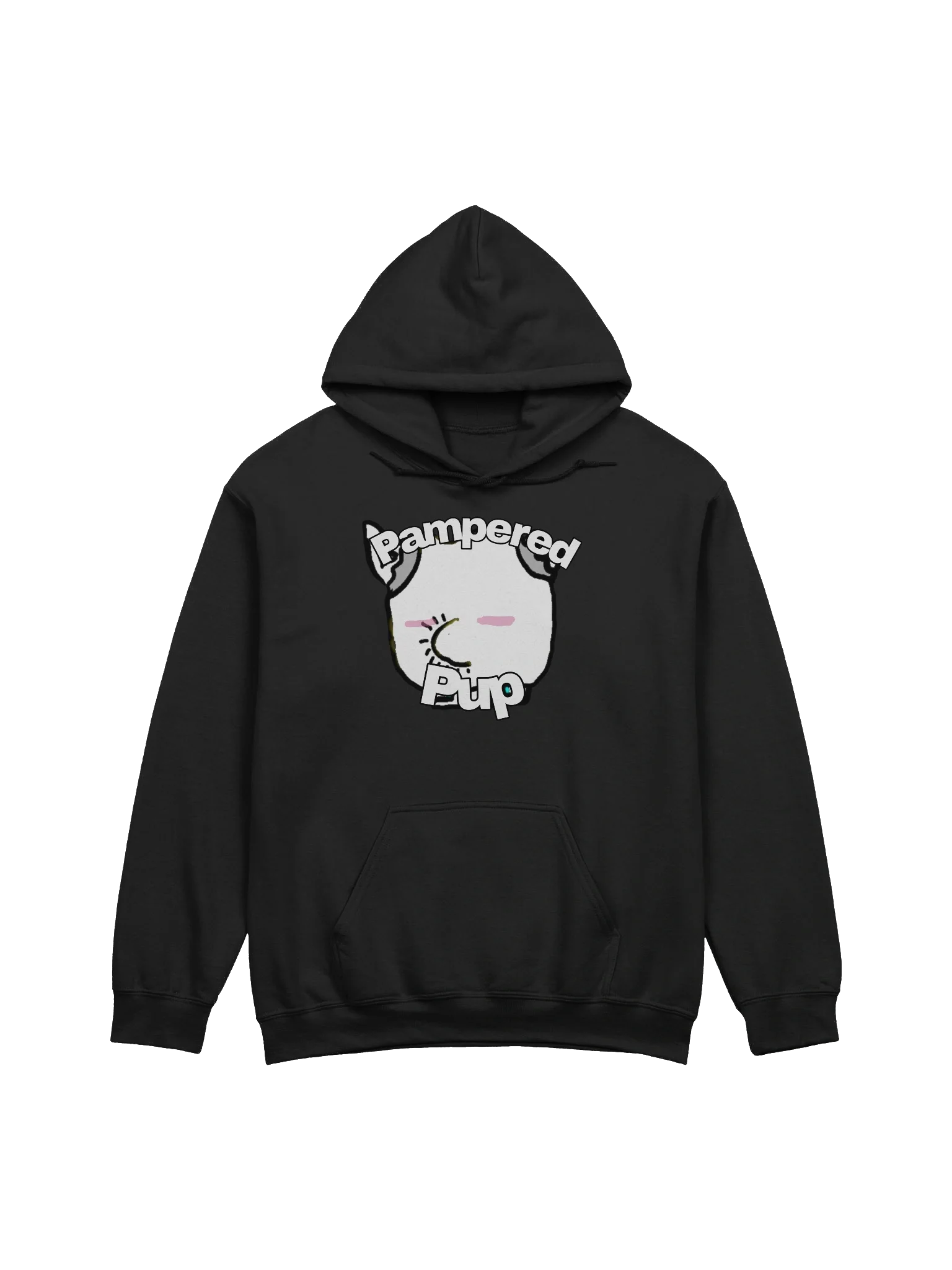 Pampered Pup (Blushing) Plus Size Hoodie product image (1)