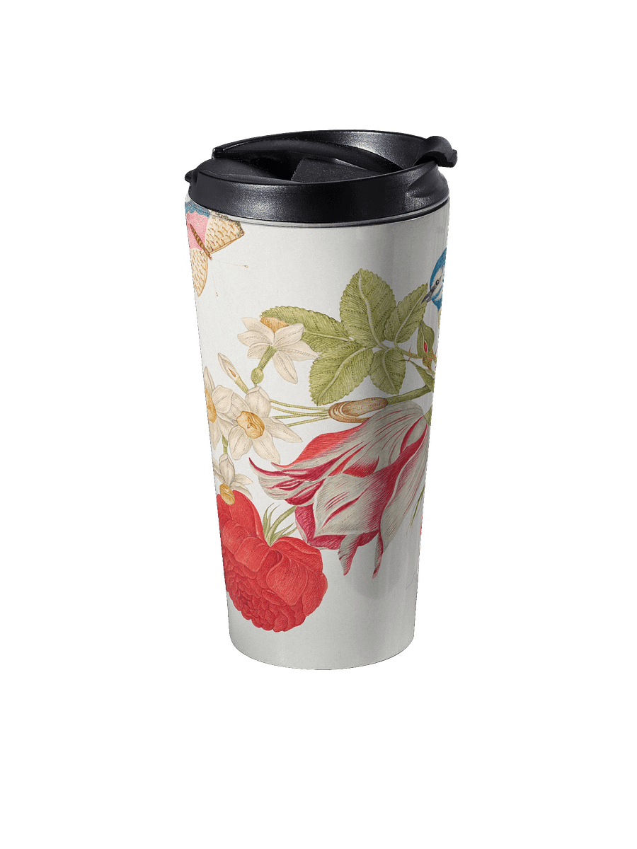 Floral Serenity. Stainless Steel Mug product image (2)