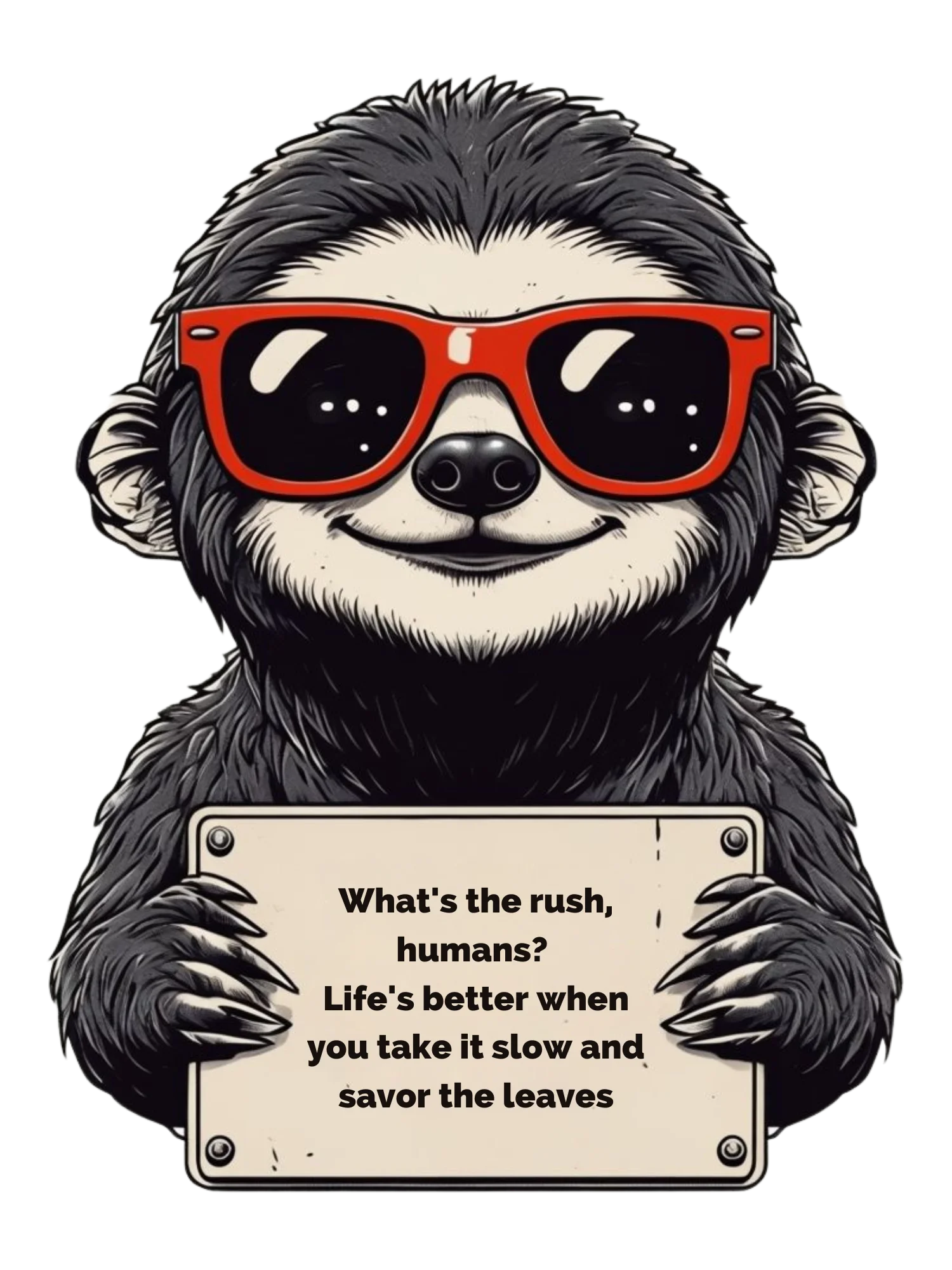 4 Happy Sloth Appeal Digital product product image (1)
