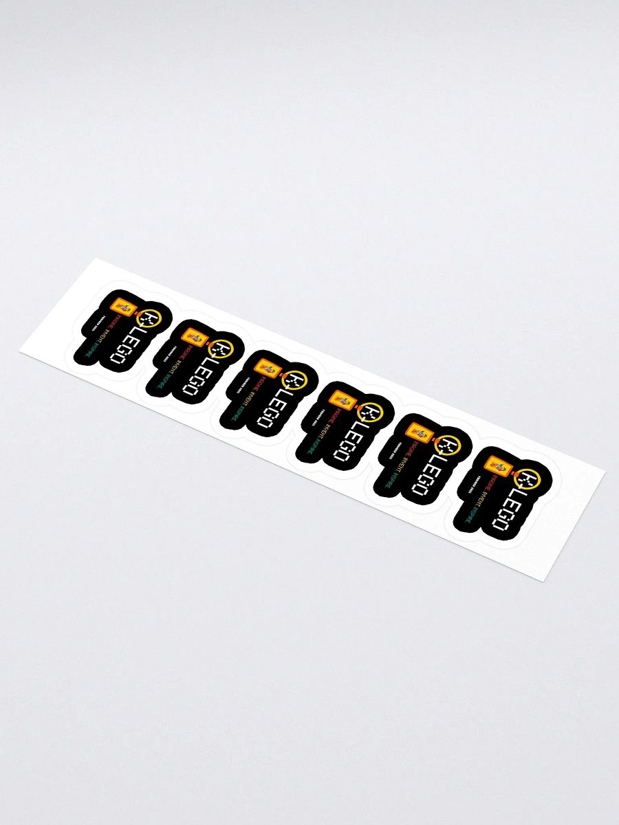 Klego Kiss Cut Stickers (Set of 6) product image (1)