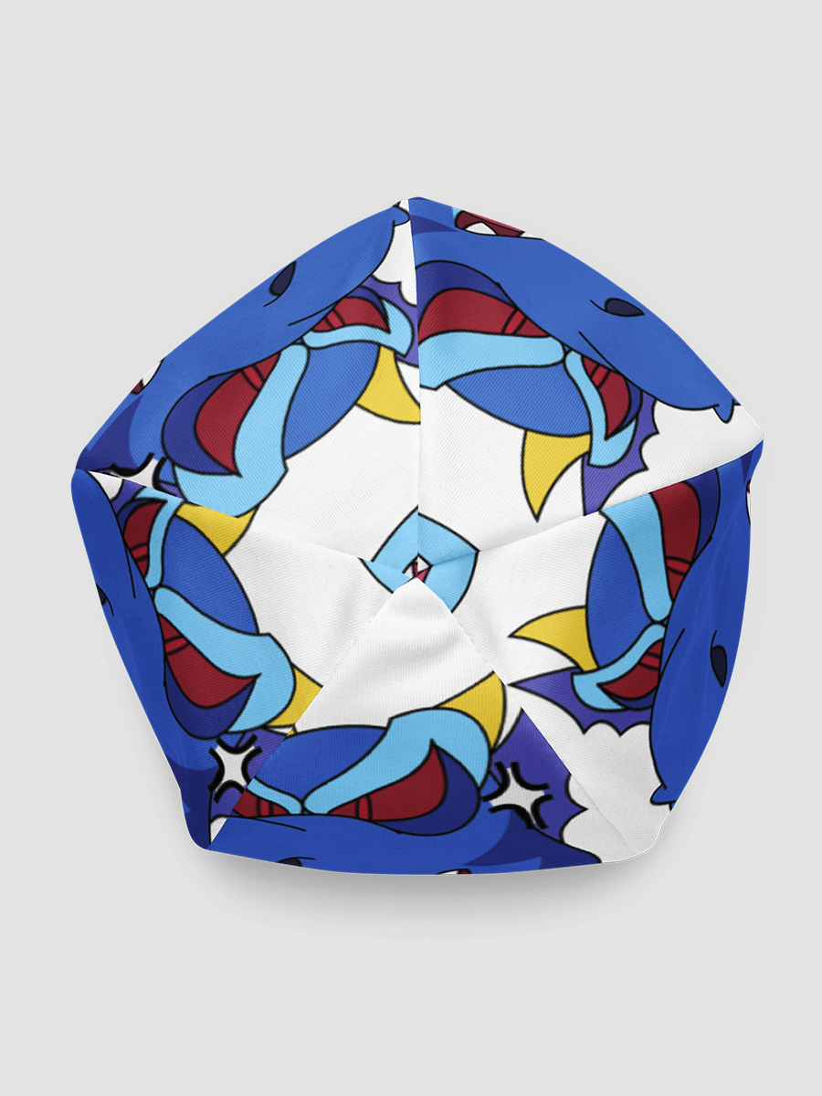 Lotta Angry Blue Dragon All-Over Print Beanie product image (5)