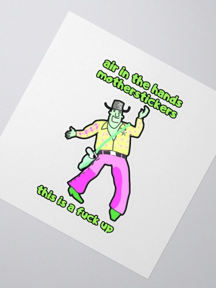 AIR IN THE HANDS MOTHERSTICKERS... product image (5)