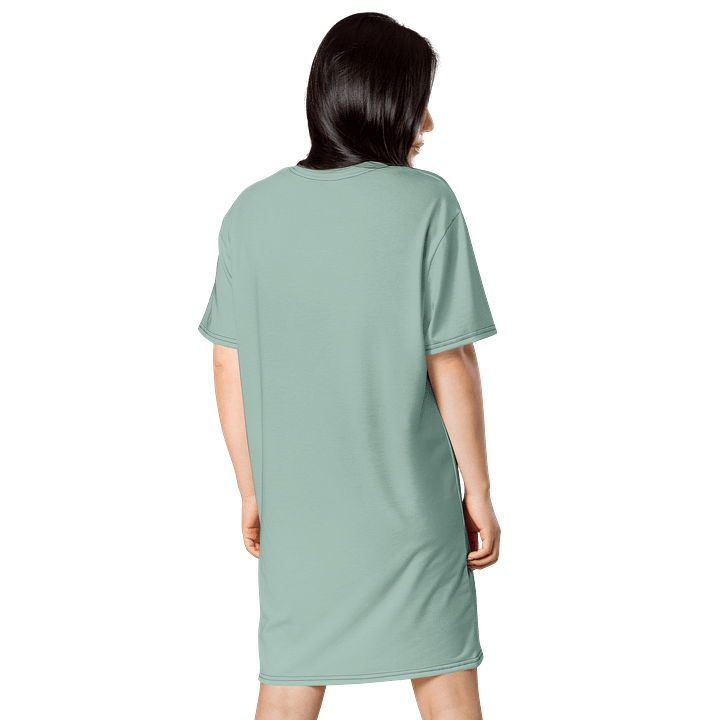 Oversized T-Shirt Dress - Shimmering Opal, Sizes 2XS-6XL product image (2)