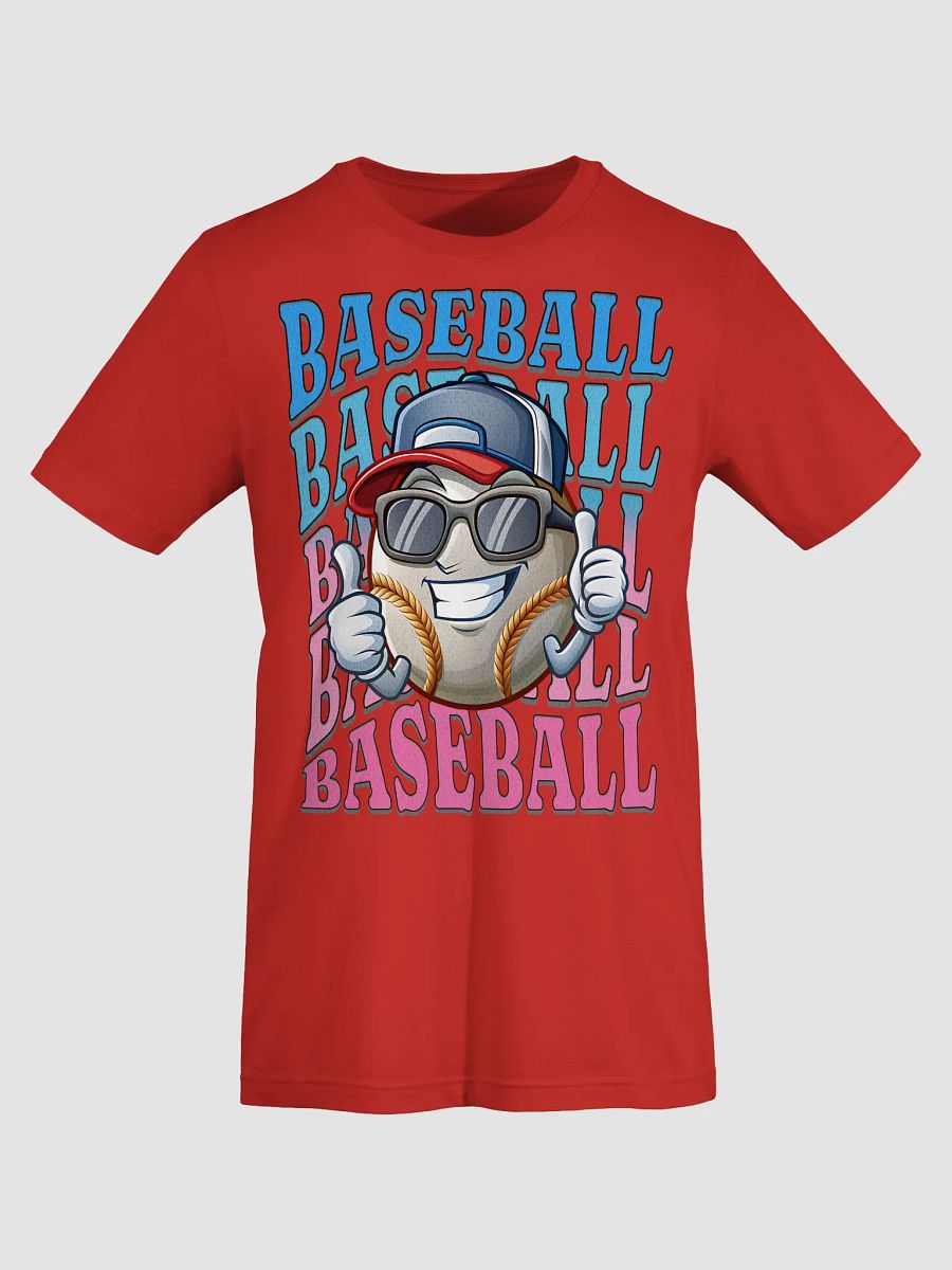 Baseball Thumbs Up Smiling T-Shirt product image (19)