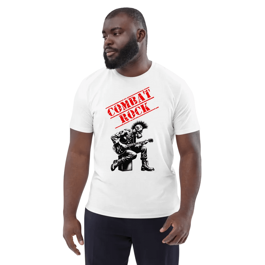 COMBAT ROCK PUNK GUITAR PLAYER SHIRT 2 product image (3)