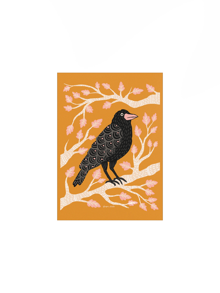 Mystic Raven Matte Poster product image (6)
