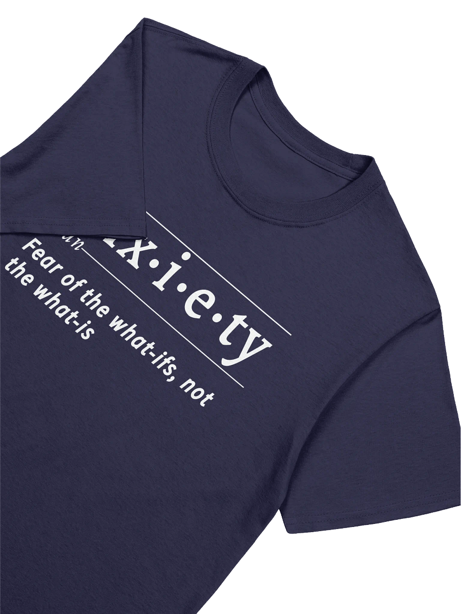 Anxiety Definition Unisex Tee wht v2 product image (2)