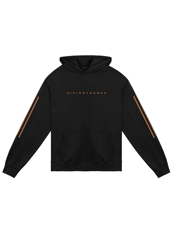 GivingThanks _ Oversized Hoodie_ II Pumpkin Orange product image (1)