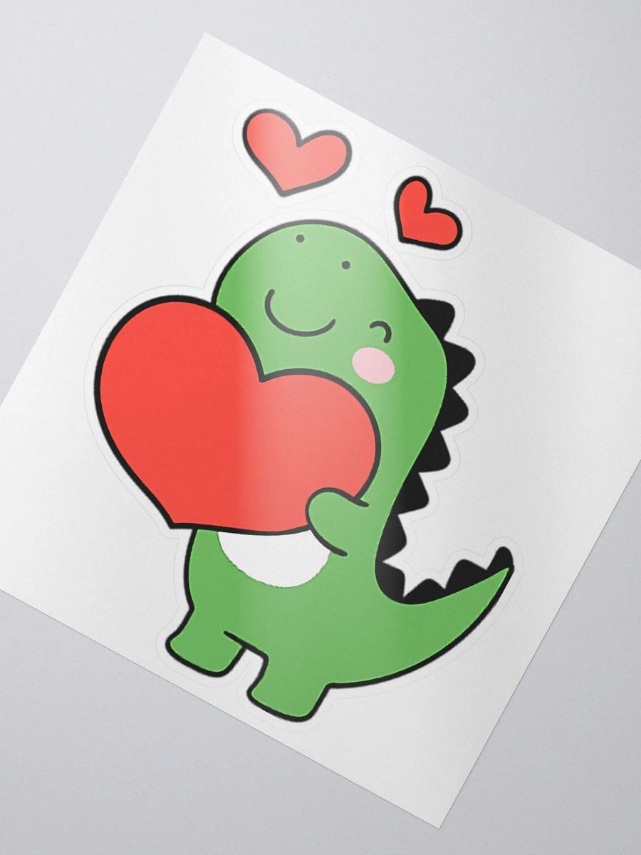 TyyRex Love Large Sticker product image (2)