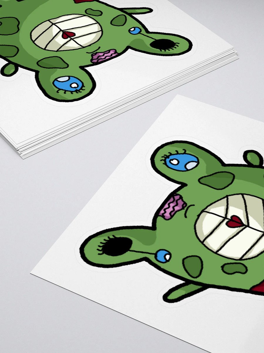 Zombfrog sticker by Grim Jr product image (4)