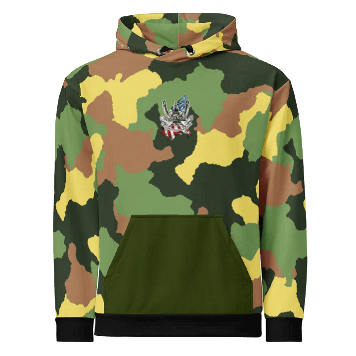Green Camouflage Pacific Titan & CE Flage Hoodie product image (2)