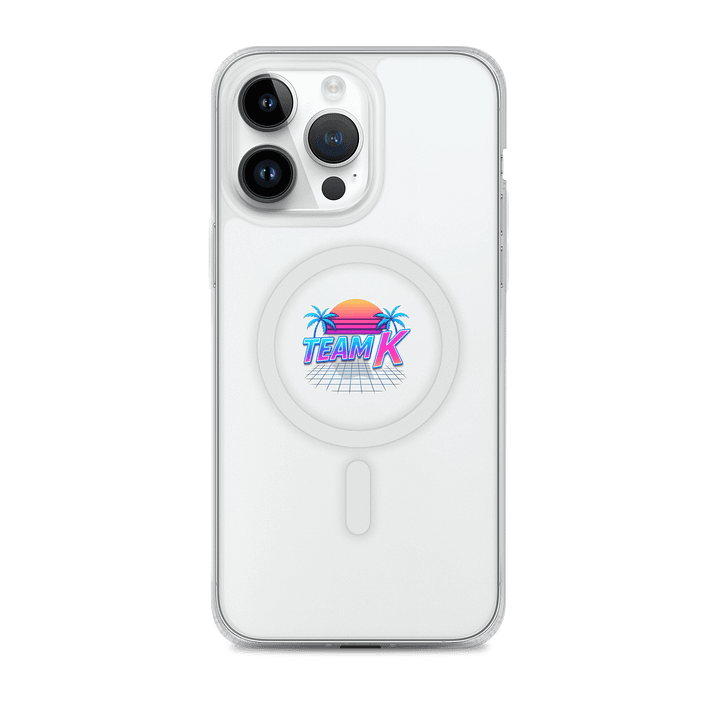 Team K 1980's Clear Case for iPhone product image (2)