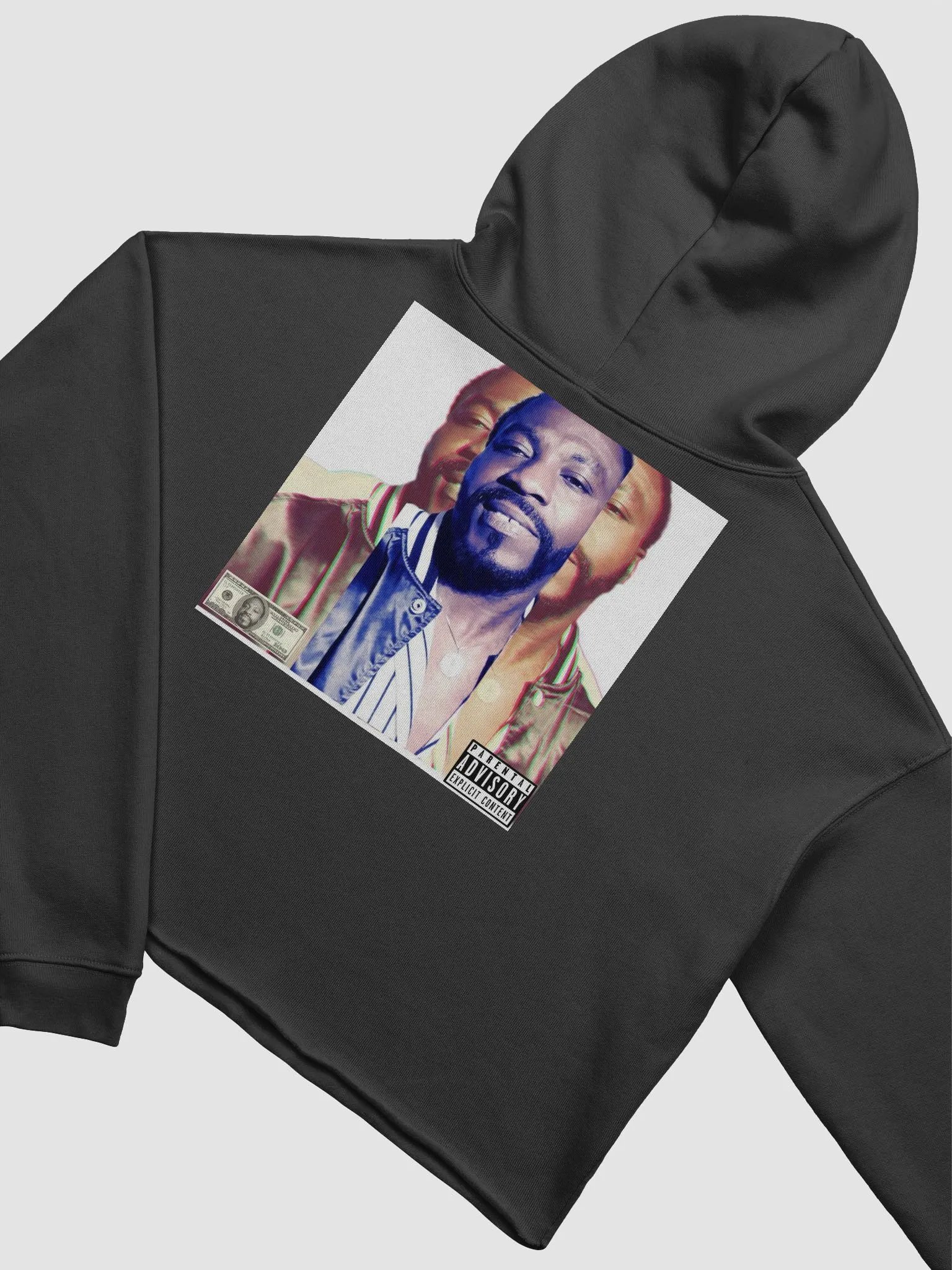 Rhapsody in Metallic Crop Hoodie product image (14)