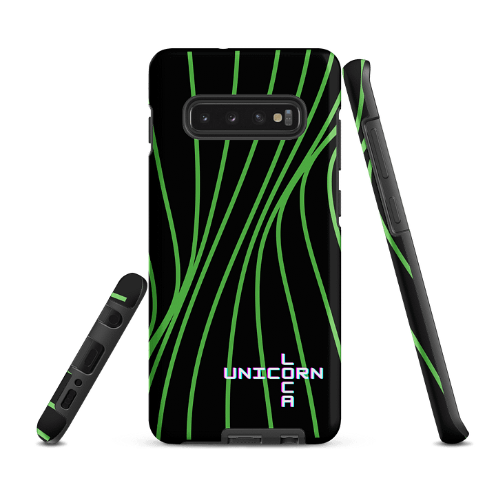 Neon Waves Tough Case for Samsung® - UNICORN LOCA product image (3)