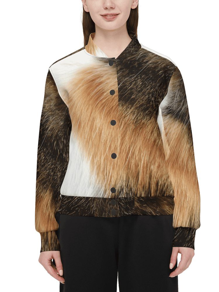 Calico Cat Premium Bomber Jacket (Unisex) product image (6)