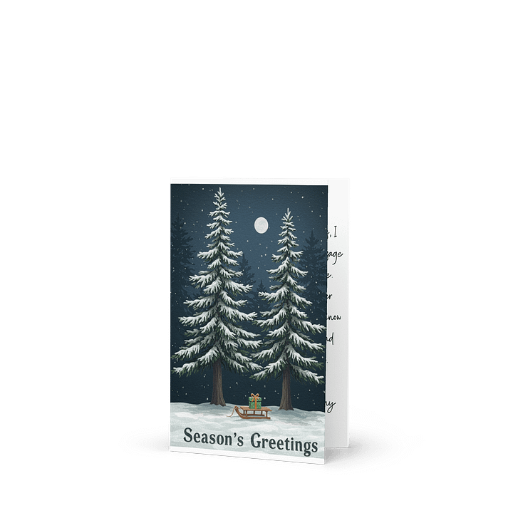 Christmas card - couples product image (1)