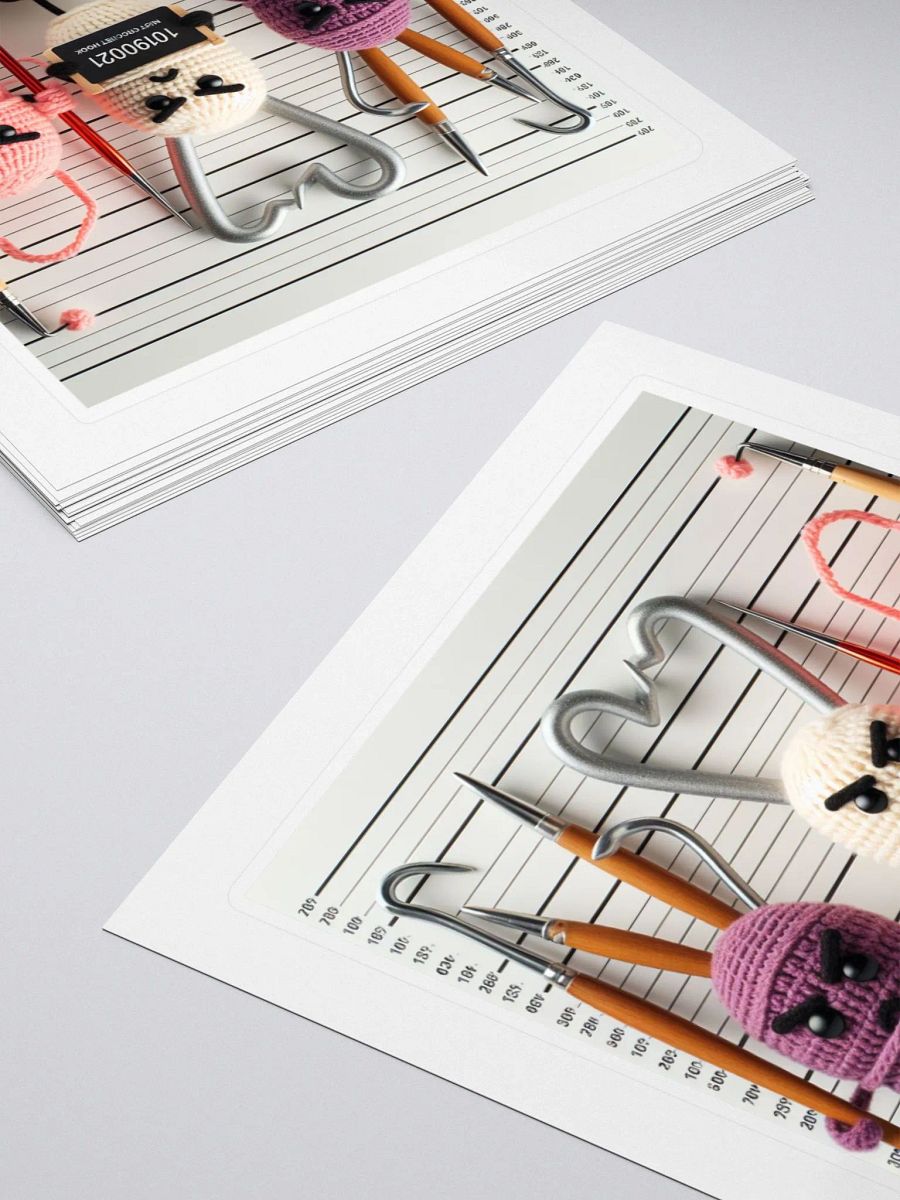 Bad Yarn Bandits 2 Kiss Cut Stickers product image (8)