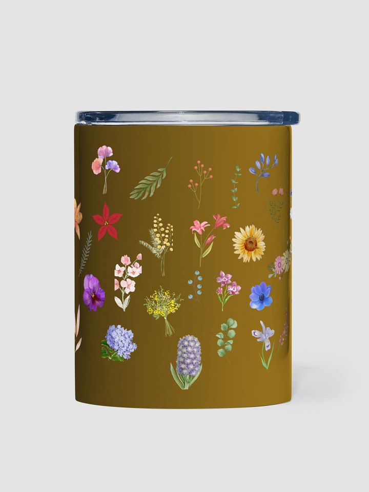 Floral Harmony 10oz Stainless Steel Tumbler product image (1)