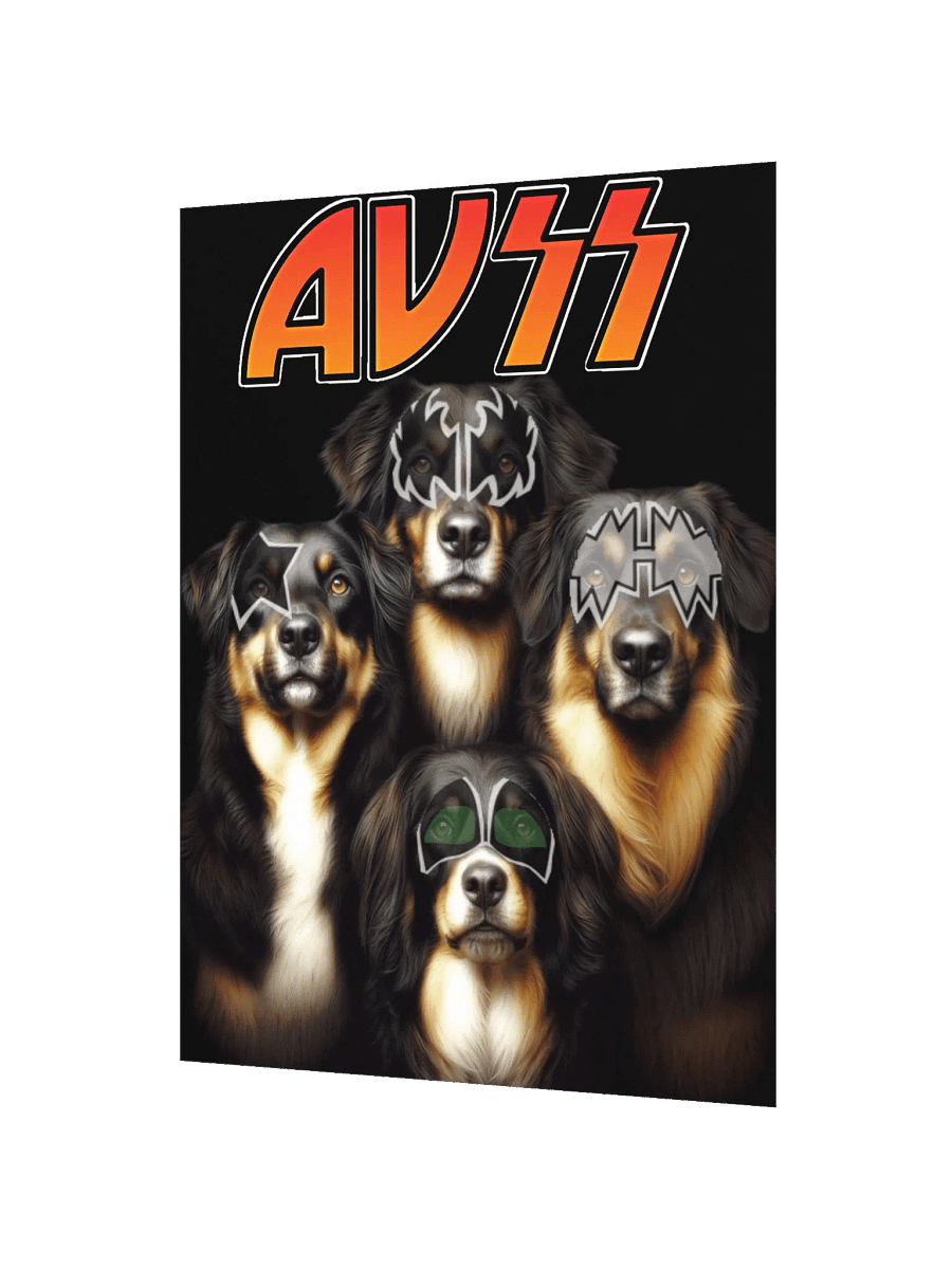 Australian Shepherd Classic Hard Rock Poster product image (4)