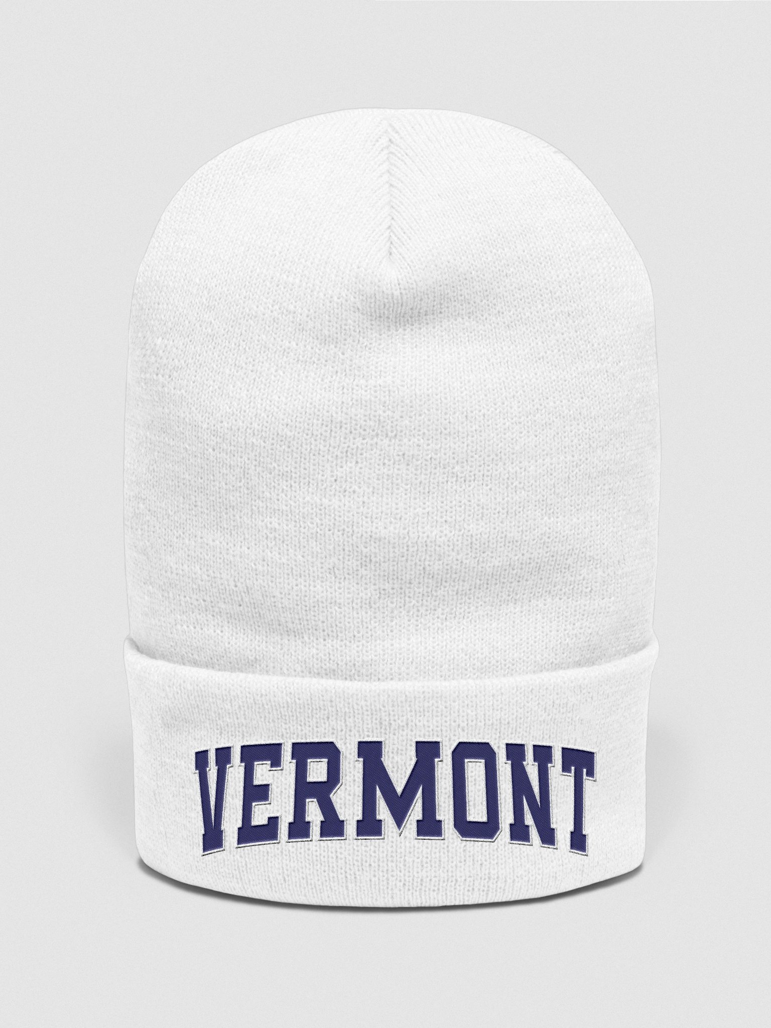 Vermont Vintage Varsity Cuffed Beanie product image (57)