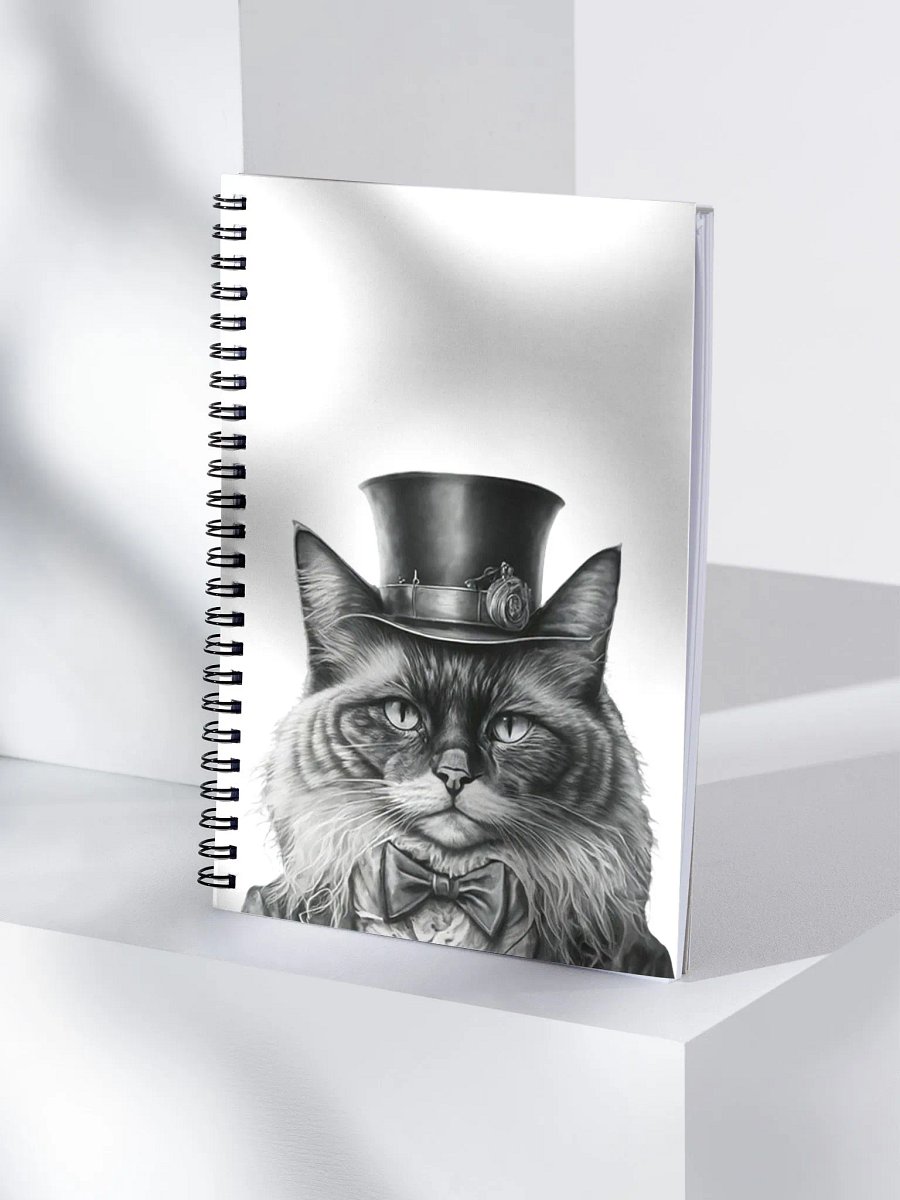 Cat with Top Hat - Notebook product image (4)