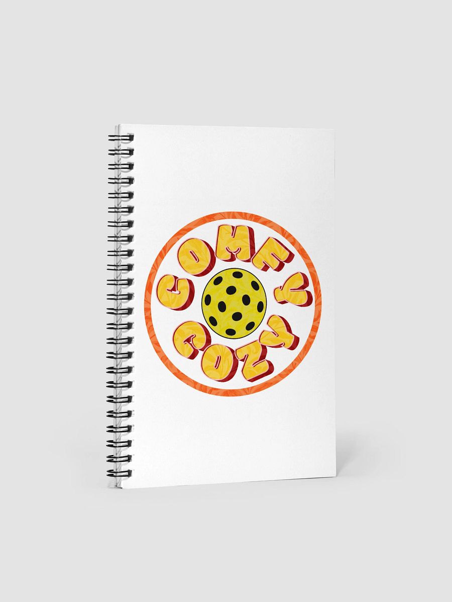 Comfy Cozy Pickleball Circle Vibes Spiral Notebook product image (2)