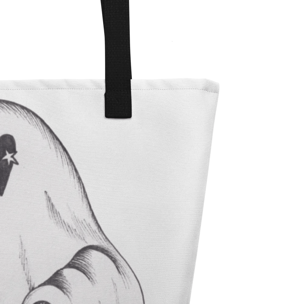 Ghost Cat and Ghost Tote Bag product image (9)