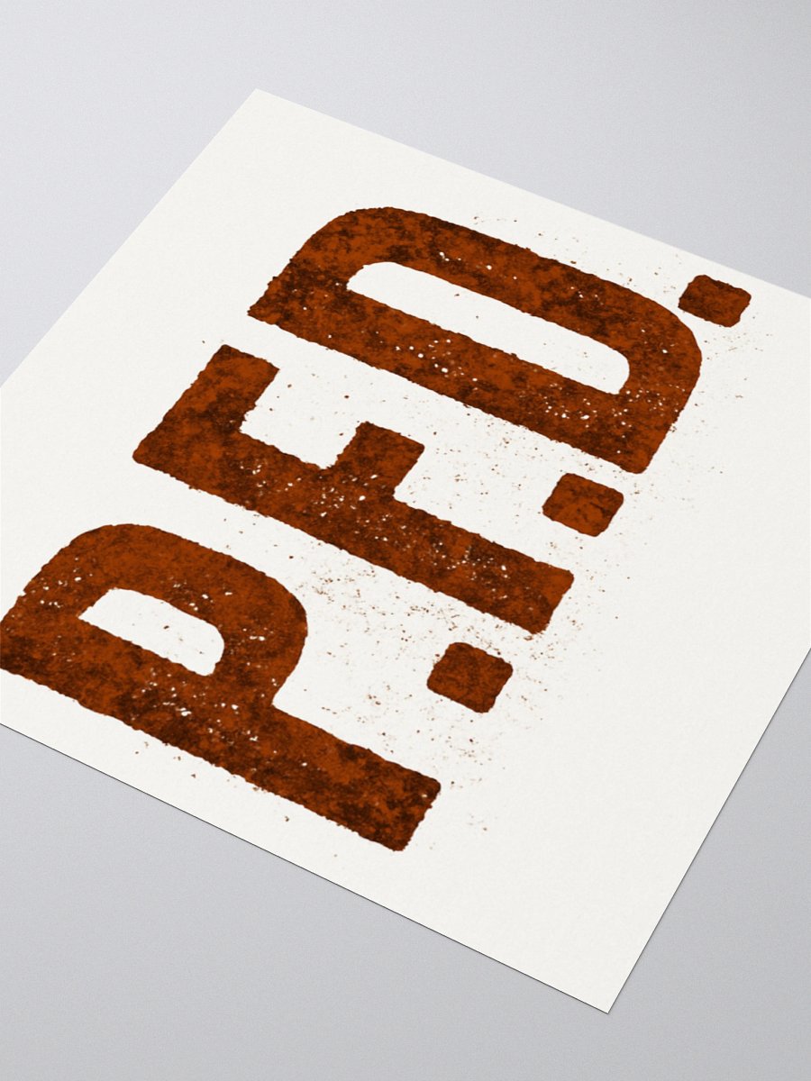P.F.D. Logo Sticker product image (6)