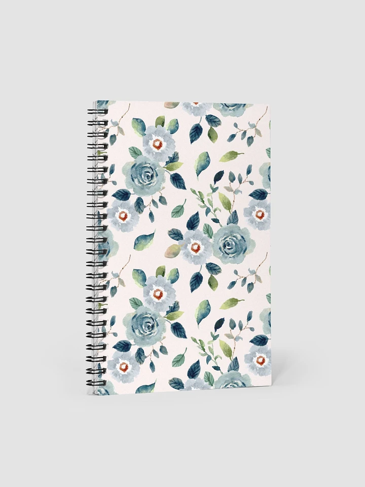 Blue Floral Notebook product image (1)