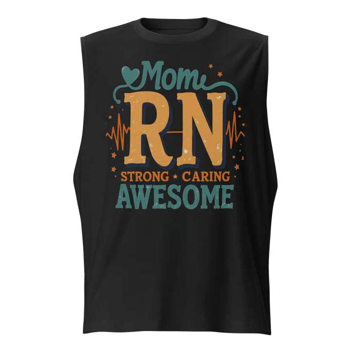 Mom RN Strong Muscle Tank product image (1)