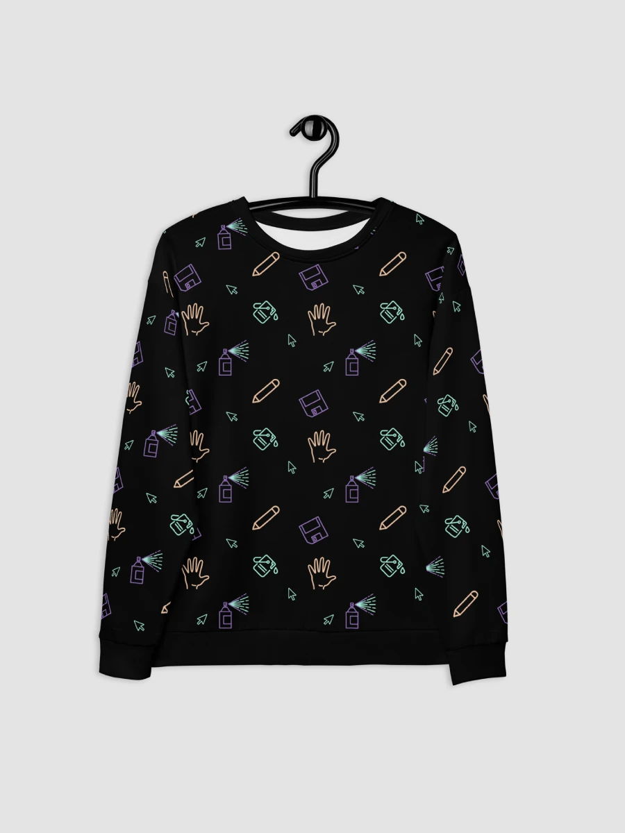 Computer lab pattern sweatshirt product image (7)